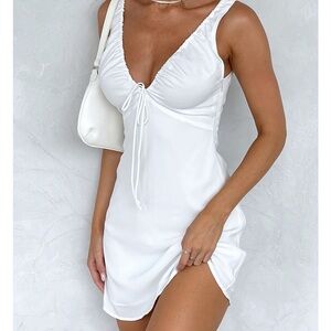 White Fox Brand New Day Mini Dress